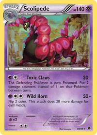 Scolipede (40/98) [Emerging Powers]