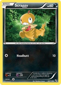Scraggy (68/114) [Black and White]