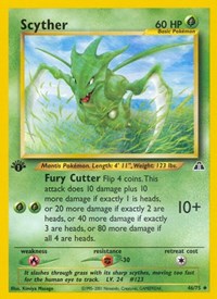 Scyther (46/75) [Neo Discovery (Unlimited)]