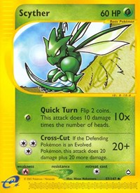 Scyther (57) (057/147) [Aquapolis]