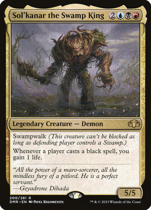 Sol'kanar the Swamp King (200) [Dominaria Remastered]