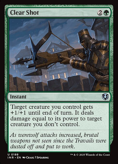 Clear Shot (188) [Innistrad Remastered]