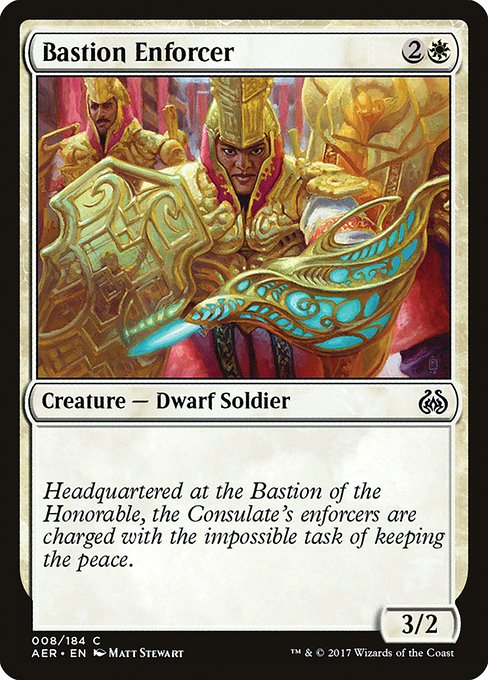 Bastion Enforcer (8) [Aether Revolt]
