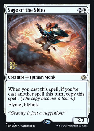 Sage of the Skies (22s) [Tarkir: Dragonstorm Promos]