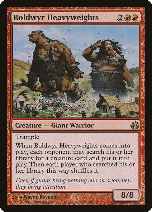 Boldwyr Heavyweights (85) [Morningtide]
