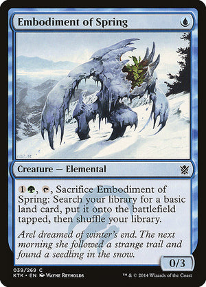 Embodiment of Spring (39) [Khans of Tarkir]