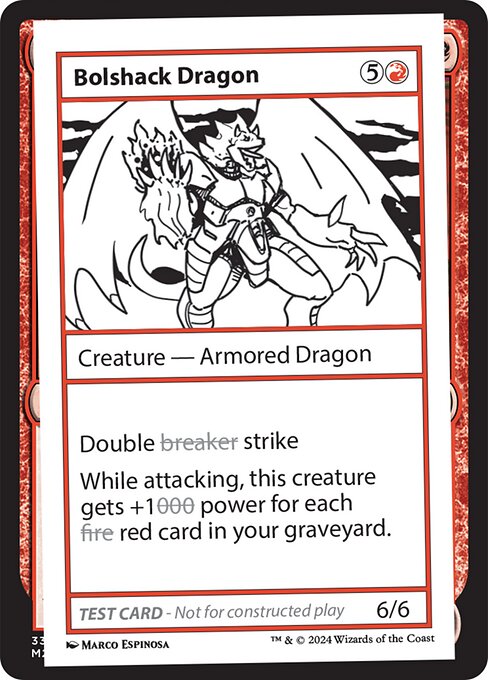 Bolshack Dragon (999-BD) [Mystery Booster 2]