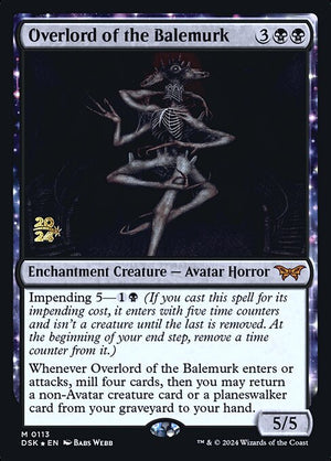 Overlord of the Balemurk (113s) [Duskmourn: House of Horror Promos]