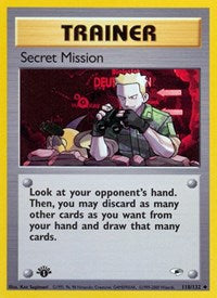 Secret Mission (118/132) [Gym Heroes]