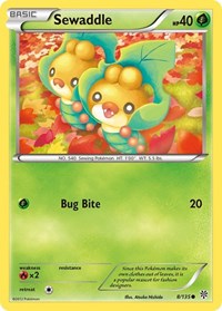 Sewaddle (8/135) [Plasma Storm]