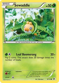 Sewaddle (9) (9/113) [Legendary Treasures]
