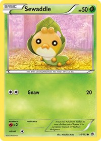 Sewaddle (10) (10/113) [Legendary Treasures]
