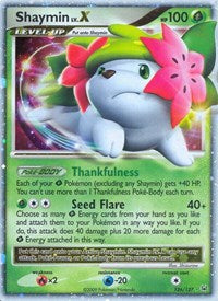 Shaymin Lv.X (Land Forme) (126/127) [Platinum]