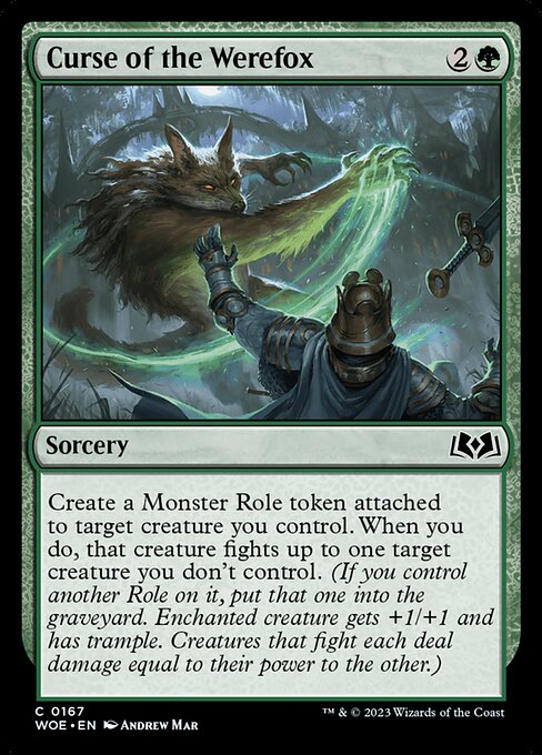 Curse of the Werefox (167) [Wilds of Eldraine]