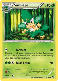 Simisage (11/146) [XY Base Set]