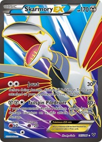 Skarmory EX (145 Full Art) (145/146) [XY Base Set]