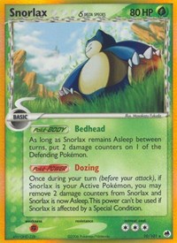 Snorlax (Delta Species) (10/101) [Dragon Frontiers]
