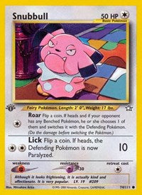 Snubbull (074/111) [Neo Genesis (Unlimited)]