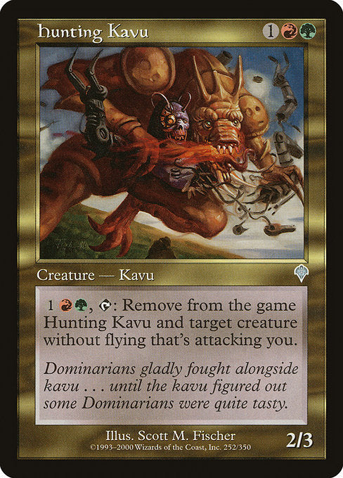 Hunting Kavu (252) [Invasion]