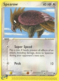 Spearow (81/100) [Sandstorm]