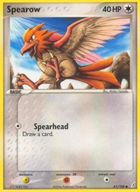 Spearow (61/100) [Crystal Guardians]
