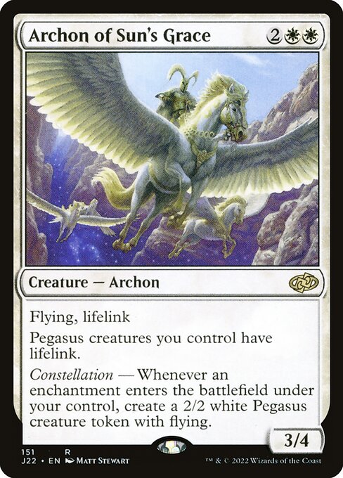 Archon of Sun's Grace (151) [Jumpstart 2022]