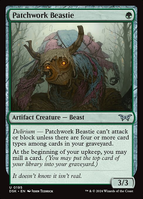 Patchwork Beastie (195) [Duskmourn: House of Horror]