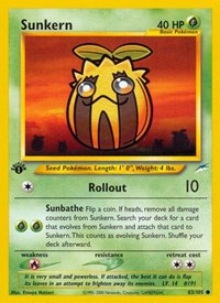 Sunkern (083/105) [Neo Destiny (Unlimited)]