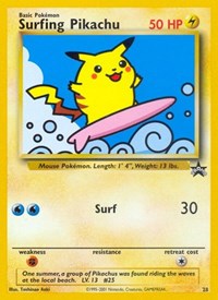 Surfing Pikachu (28/53) [WoTC Promo]
