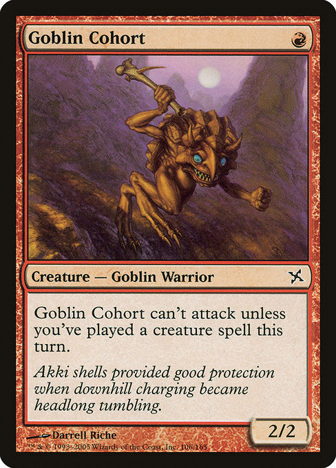 Goblin Cohort (106) [Betrayers of Kamigawa]