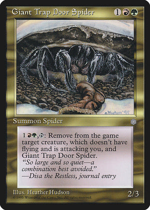 Giant Trap Door Spider (293) [Ice Age]