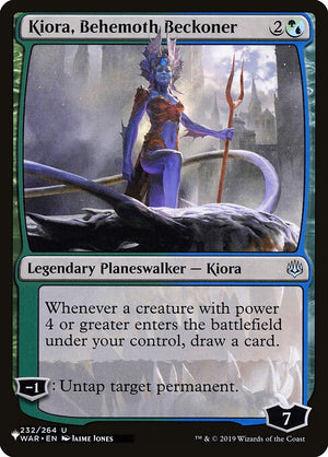 Kiora, Behemoth Beckoner (WAR-232) [The List]