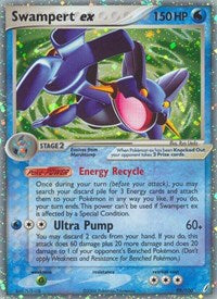 Swampert ex (98/100) [Crystal Guardians]