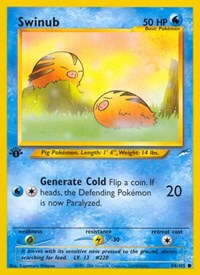 Swinub (084/105) [Neo Destiny (Unlimited)]