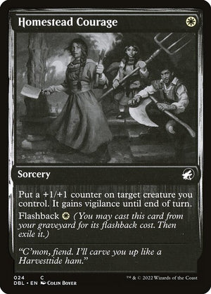 Homestead Courage (24) [Innistrad: Double Feature]