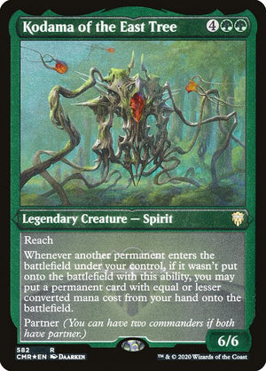 Kodama of the East Tree (582) [Commander Legends] [Etched]