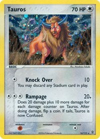 Tauros (16/112) [FireRed and LeafGreen]