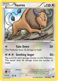 Tauros (100/146) [XY Base Set]