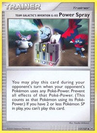 Team Galactic's Invention G-103 Power Spray (117/127) [Platinum]