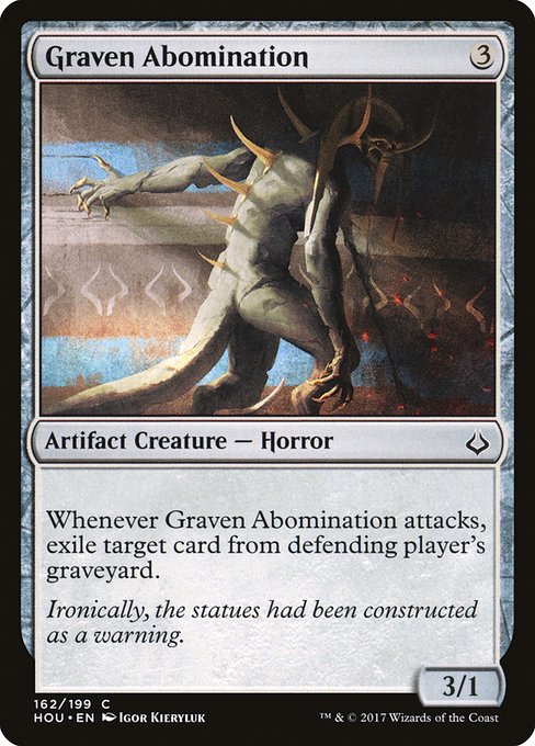 Graven Abomination (162) [Hour of Devastation]