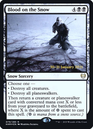 Blood on the Snow (79s) [Kaldheim Promos]