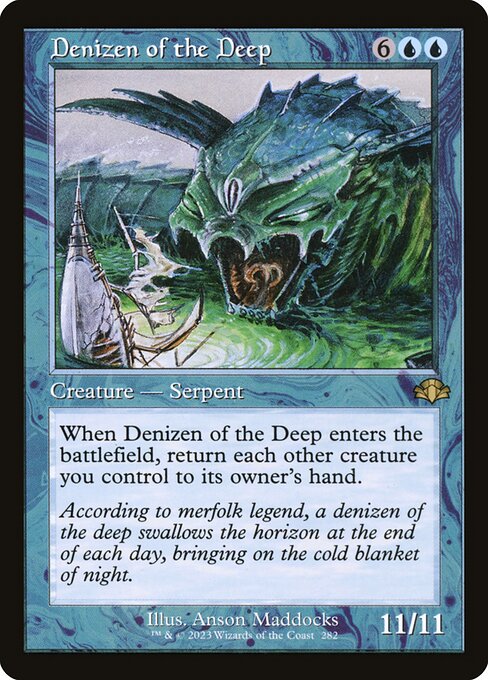 Denizen of the Deep (282) [Dominaria Remastered]