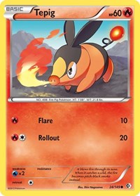 Tepig (24/149) [Boundaries Crossed]