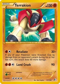 Terrakion (151/149) [Boundaries Crossed]