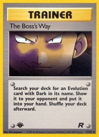 The Boss's Way (73/82) [Team Rocket (Unlimited)]