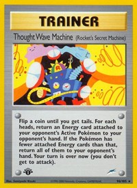 Thought Wave Machine (Rocket's Secret Machine) (096/105) [Neo Destiny]