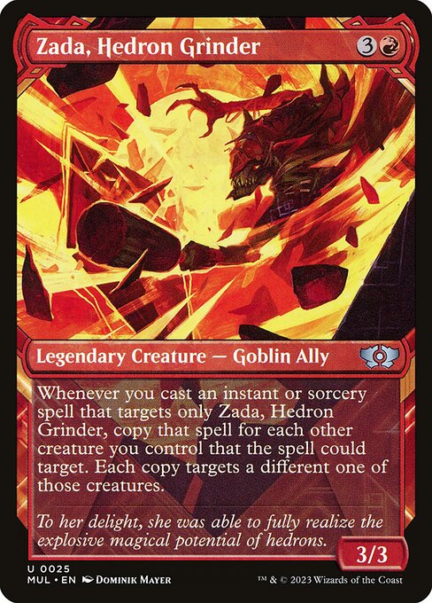 Zada, Hedron Grinder (25) [Multiverse Legends] [Showcase]