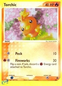 Torchic - 008 (e-League) (008) [Nintendo Promos]