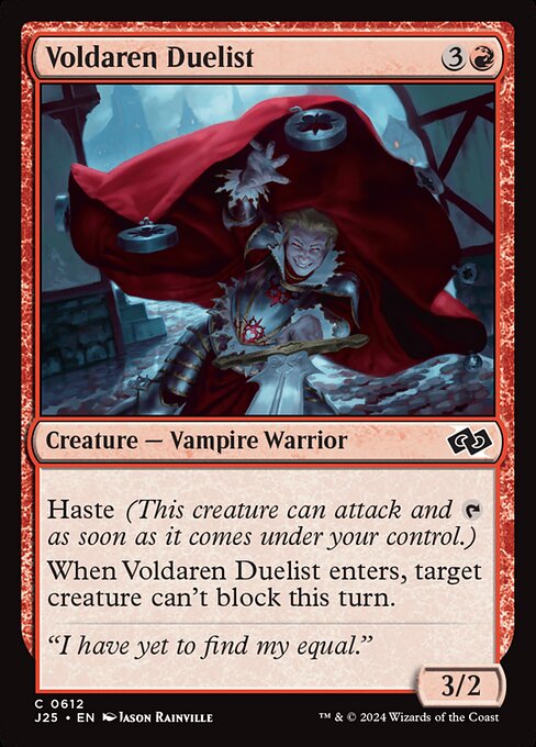 Voldaren Duelist (612) [Foundations Jumpstart]