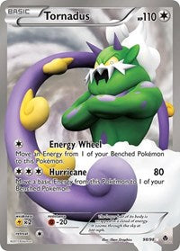 Tornadus (98 Full Art) (98/98) [Emerging Powers]